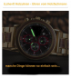 Preview: Armbanduhr iLchev® Jonathan - Massivholz Sandelholz / Ebenholz mit Edelstahl