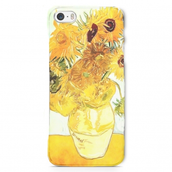 Handyhülle Plastik Van Gogh Sonnenblumen für Handy Apple iphone 8 plus