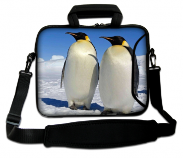 Laptoptasche Umhängetasche iLchev® - # 86A Pinguine