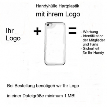 Handyhülle Hartcase Plastik mit Logo ihres Sportvereins - Apple iphone
