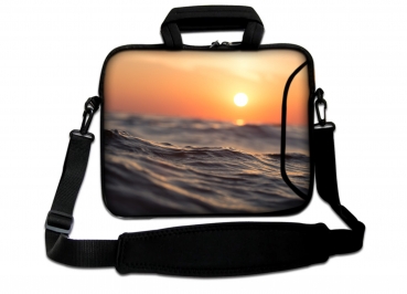Laptoptasche Umhängetasche iLchev® - Sonnenuntergang im Meer