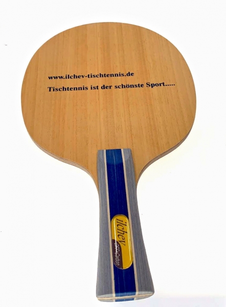 Tischtennis Holz iLCHEV OFF+ Carbon - Griff konkav