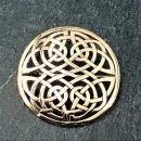 Bronze Brosche keltischer Knoten BRB-43