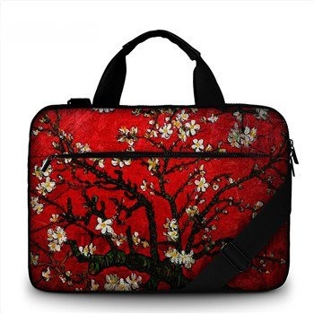 Laptoptasche Umhängetasche iLchev® # 114 Tree with red