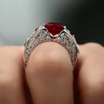 Preview: Ring iLchev® Liebe - 925 Sterling Silber mit Zirkonia 