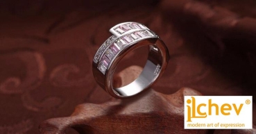 Preview: Ring iLchev® Cocktail++ - 925 Sterling Silber mit Zirkonia