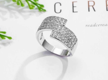 Preview: Ring iLchev® Cocktail+ - 925 Sterling Silber mit Zirkonia