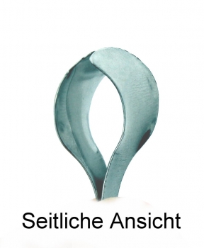 Preview: Halskette mit Anhänger Drops - Kette 45 cm Sterling Silber 925