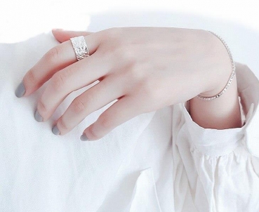 Preview: Ring Stone - 925 Sterling Silber - Ringgröße 50