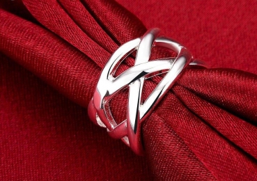 Preview: Ring Endlos - 925 Sterling Silber