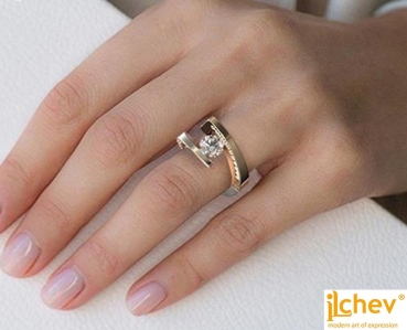 Preview: Ring iLchev® Comtess - Modeschmuck mit Zirkonia