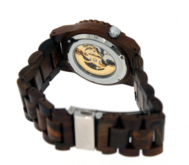 Preview: Armbanduhr iLchev® Perpetuum 2 - Massivholz Automatikuhr