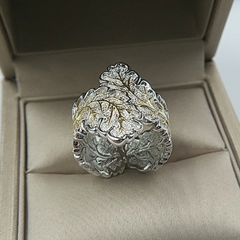 Preview: Ring iLchev® Lebensbaum Vintage - 925 Sterling Silber