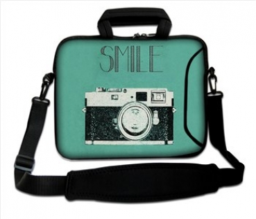 Laptoptasche Umhängetasche  iLchev® - # 46 bitte lächeln....