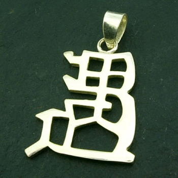 Anhänger #46077 Encounter und Kette 45 cm in Sterling Silber 925