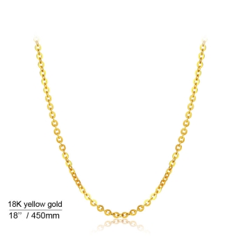 Preview: Schmuck-Set 750 Gold Gelbgold - Perl Ohrringen und Perl-Anhänger mit Kette 45 cm