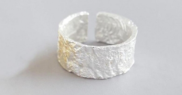 Preview: Ring Stone - 925 Sterling Silber - Ringgröße 50