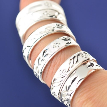 Preview: Ring iLchev® diverse Designs - 925 Sterling Silber