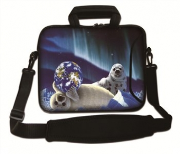 Laptoptasche Umhängetasche iLchev® - # 68 Robben