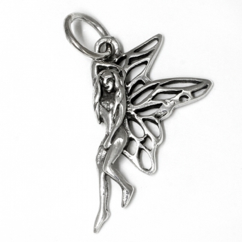 Anhänger Elfe Felizitas #97046 mit Kette 45 cm - Sterling Silber 925