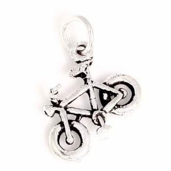 Preview: Anhänger #97417 Fahrrad mit Kette 45 cm - 925 Sterling Silber