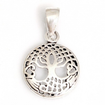 Anhänger #97639 Yggdrasil und Kette 45 cm - Sterling Silber 925