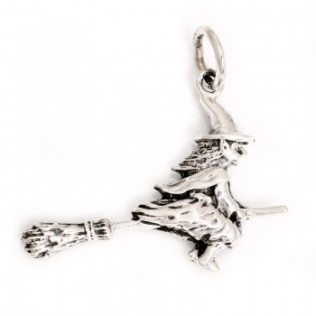 Anhänger Hexe Chaya #97794 mit Kette 45 cm - Sterling Silber 925