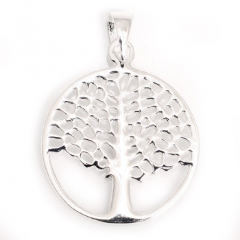 Anhänger #97800 Baum des Lebens und Kette 45 cm - Sterling Silber 925