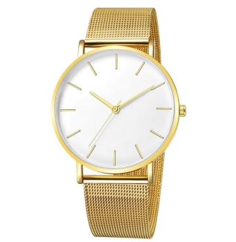 Armbanduhr Classic - Gehäuse 40 mm WG - Armband gold