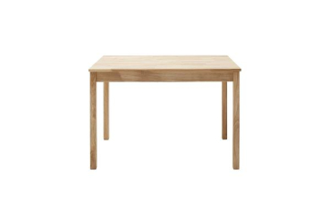 Preview: Massivholztisch Alfons Eiche massiv geölt - Format: 110 x 70 cm