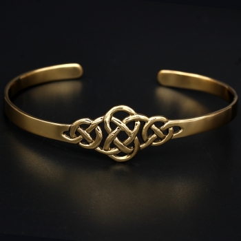 Armreif BRC-22 keltischer Knoten aus Bronze