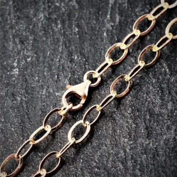 Bronzekette Ankerkette BRK-19-2 rosegold - Länge 42 cm