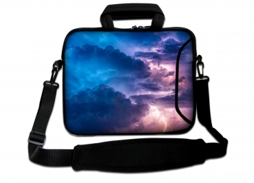 Laptoptasche Umhängetasche iLchev® - Blitz und Donner
