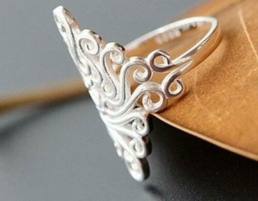 Preview: Ring iLchev® Blume++ - 925 Sterling Silber