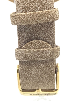 Preview: Armbanduhr iLchev® Claudia - Massivholz Olivenholz mit Armband Leder