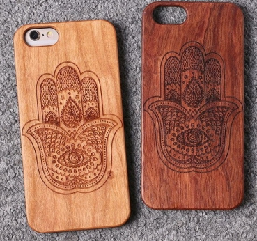 Handyhülle Fatima Massivholz für Handy Apple iphone X