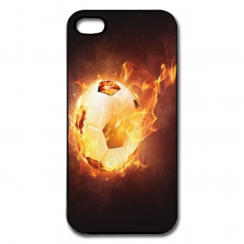 Handyhülle Plastik Football on Fire für Handy Apple iphone 8 plus