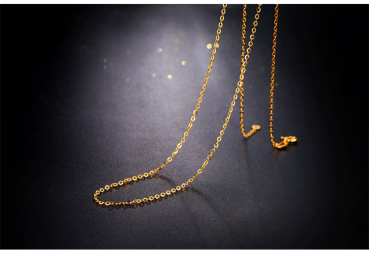 Preview: Halskette 750 Gold - Länge ca. 45 cm - Gewicht ca. 0,26 g