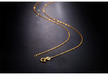 Preview: Halskette 750 Gold - Länge ca. 45 cm - Gewicht ca. 0,26 g