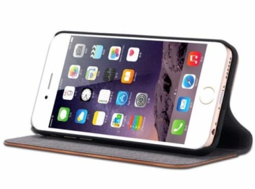 Preview: Handyhülle Handyetui Massivholz Kirschbaum für Handy Apple iphone XS