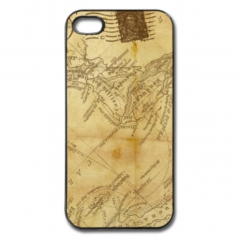 Handyhülle Plastik Landkarte für Handy Apple iphone XS