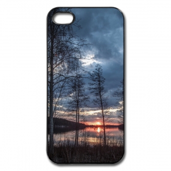 Handyhülle Plastik See für Handy Apple iphone XS