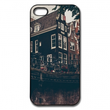 Handyhülle Plastik Amsterdam für Handy Apple iphone 5