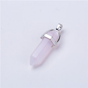 Halskette mit Anhänger # KJKS3 Kunststein - Kette 45 cm Sterling Silber 925