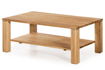 Massivholztisch Couchtisch King in 115 x 70 cm Wildeiche massiv geölt