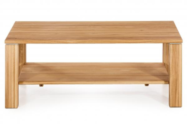 Preview: Massivholztisch Couchtisch King in 115 x 70 cm Wildeiche massiv geölt