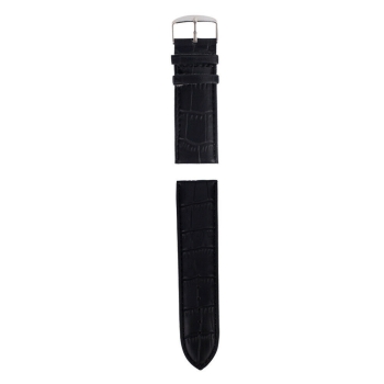 Preview: Uhrenarmband iLchev - Leder schwarz - Bandlänge 16 cm - Breite 14 mm
