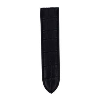Preview: Uhrenarmband iLchev - Leder schwarz - Bandlänge 16 cm - Breite 14 mm
