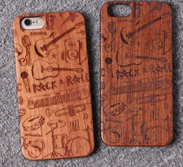 Handyhülle Musik Massivholz für Handy Apple iphone XS