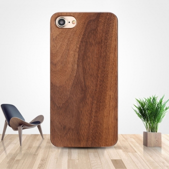 Preview: Handyhülle Massivholz Walnuss Nussbaum Handy Apple iphone XR